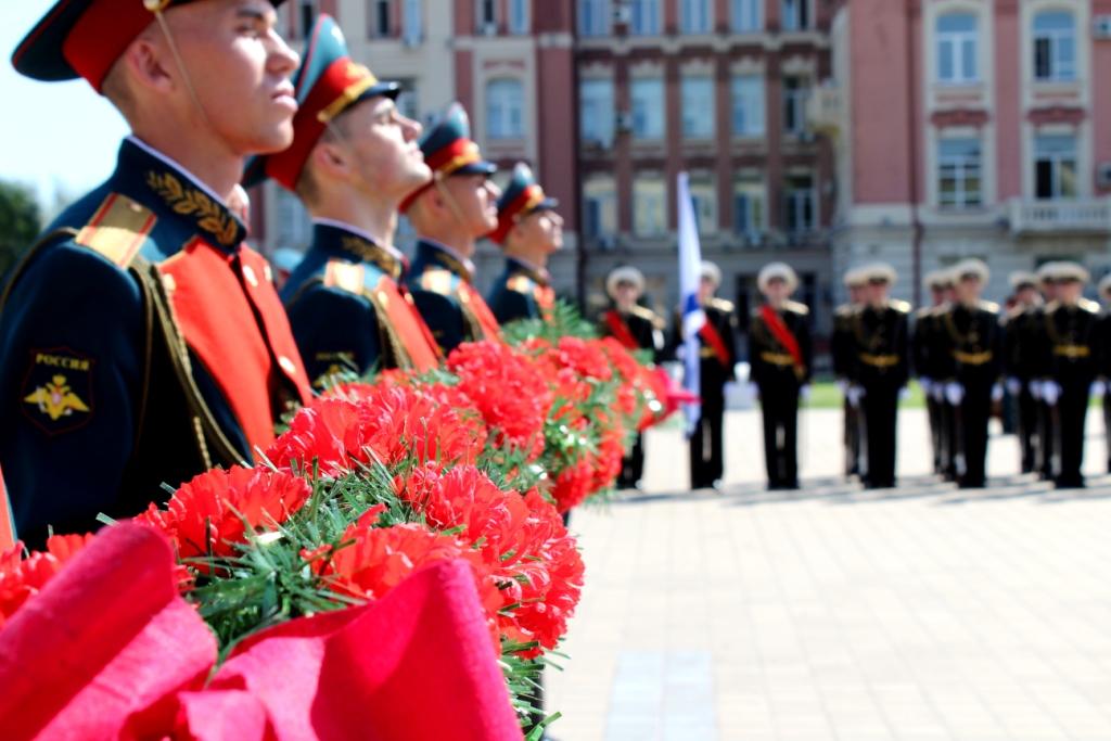 5 мая 2017г. курсанты ГБПОУ РО «Ростовский-на-Дону колледж водного транспорта»
