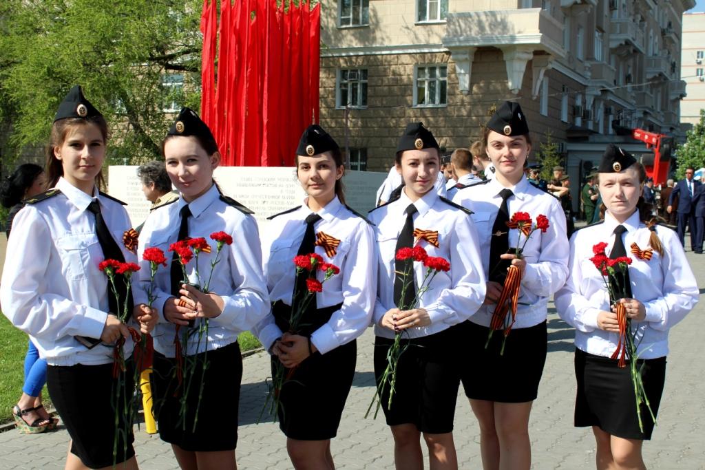 5 мая 2017г. курсанты ГБПОУ РО «Ростовский-на-Дону колледж водного транспорта»